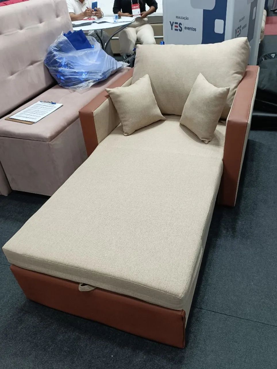 Sofá Cama Solteiro Valência. - Foto 3
