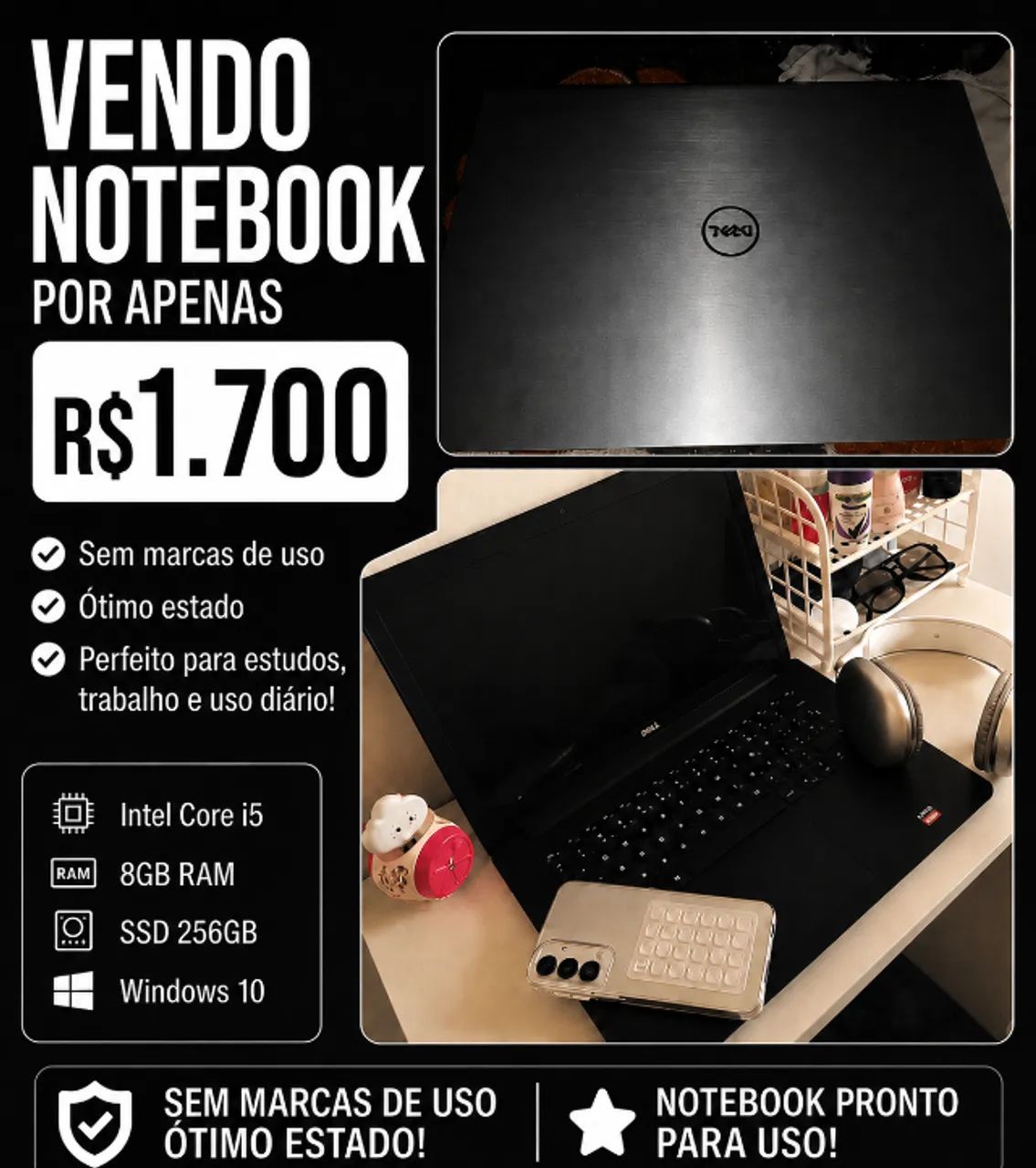 Um notebook 
