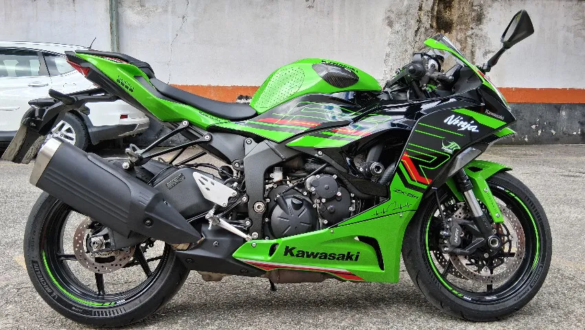 ⭐︎N⭐︎ ESCAPAMENTO ESPORTIVO JESKAP KAWASAKI ZX-6R/ 636 K67 SILVER FULL
