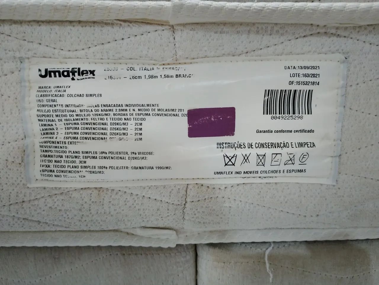 Cama box Queen size