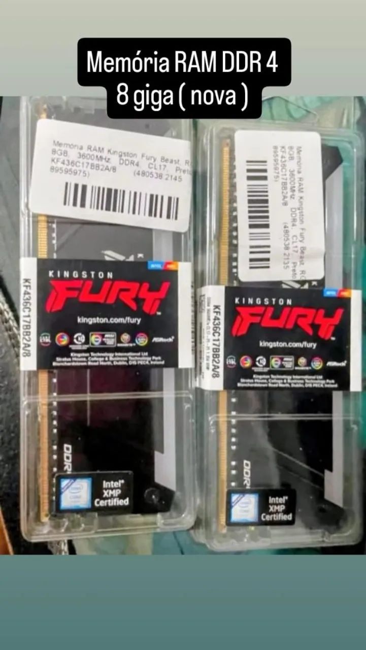 Memória RAM DDR 4