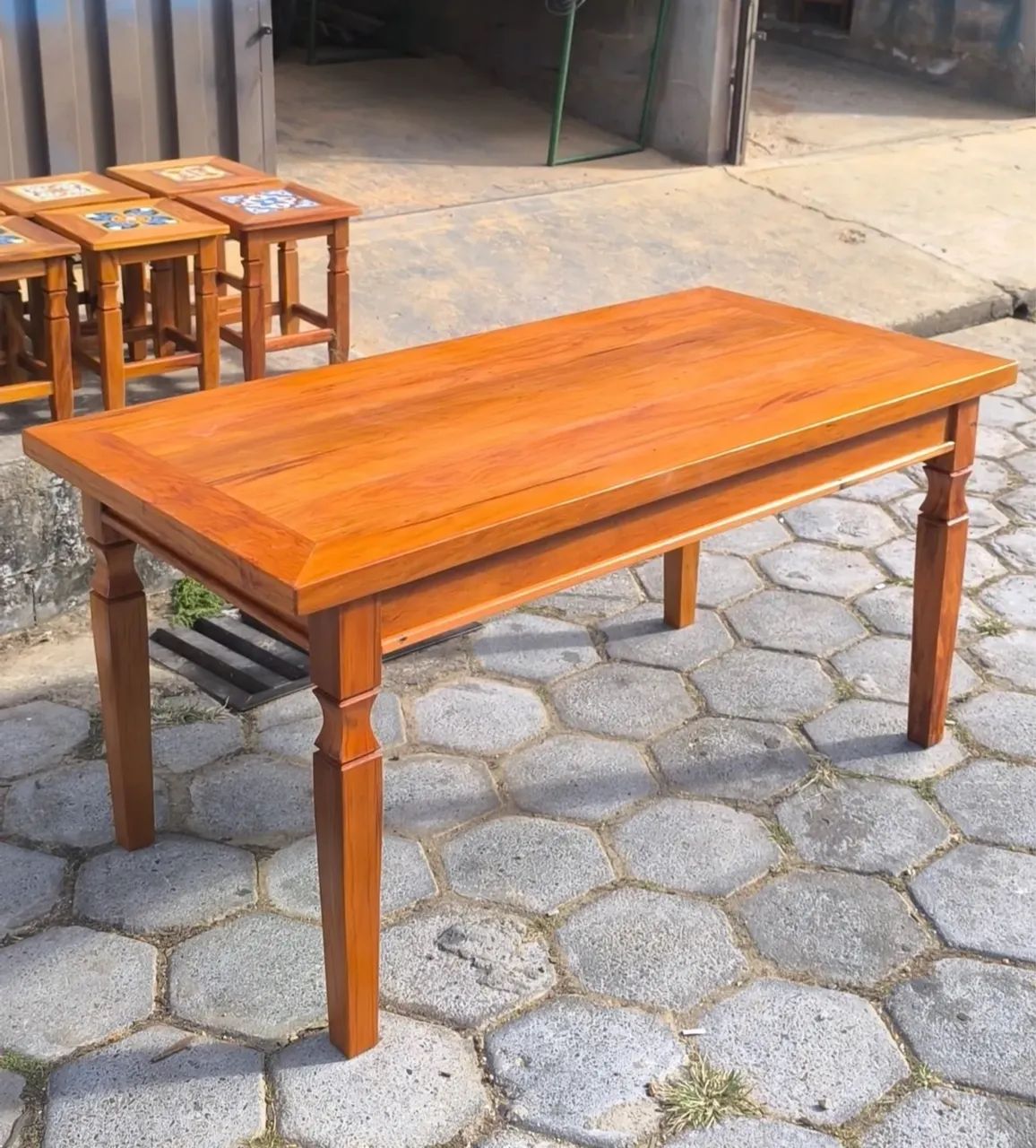 Mesa de jantar madeira demolição  - Foto 4