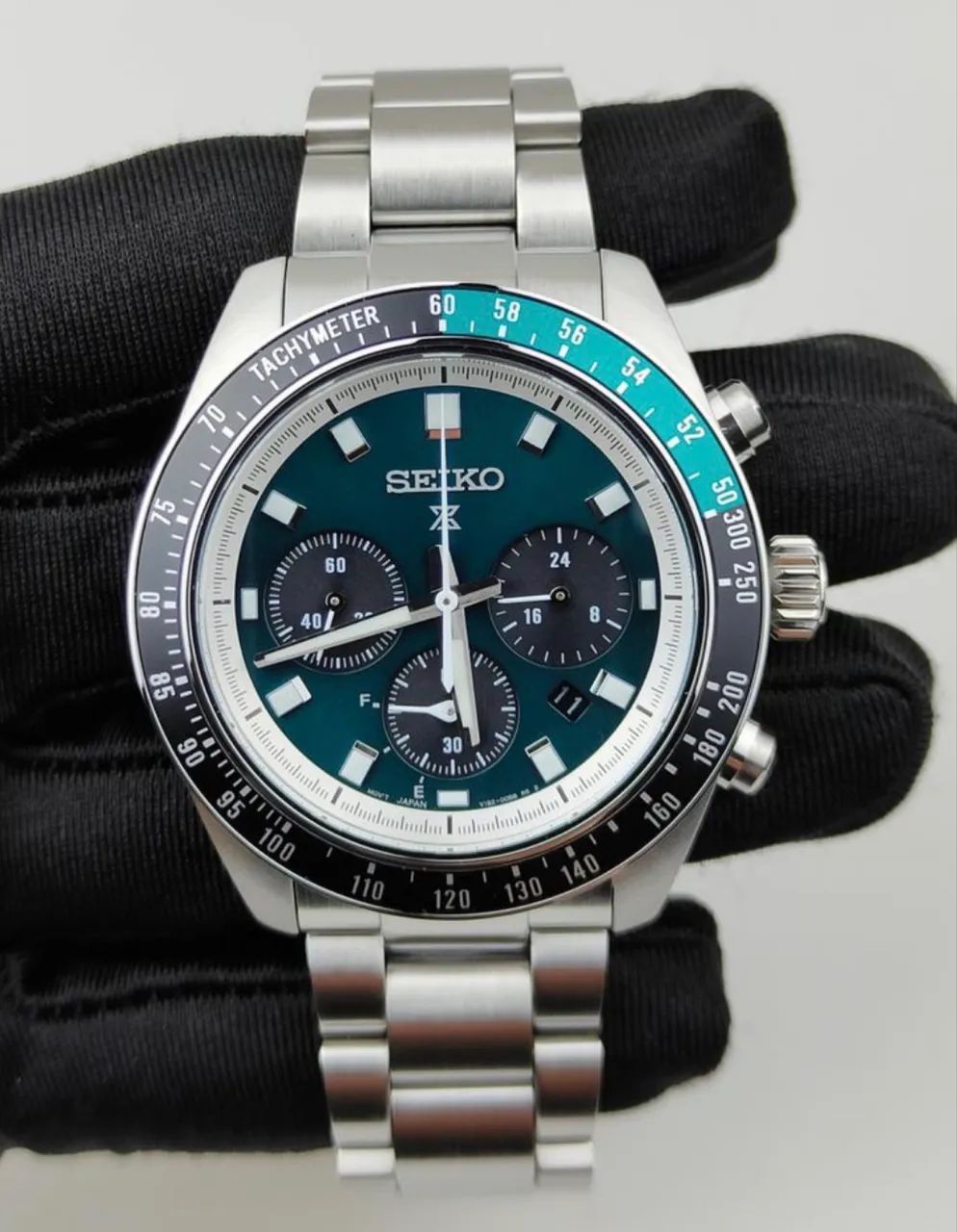 Relógio Seiko Prospex Speedtimer Deep Green Novo - Acessórios