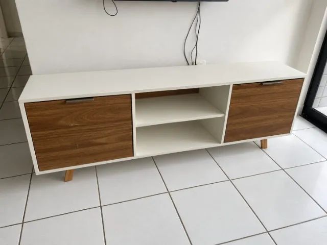 Rack branca 100% mdf