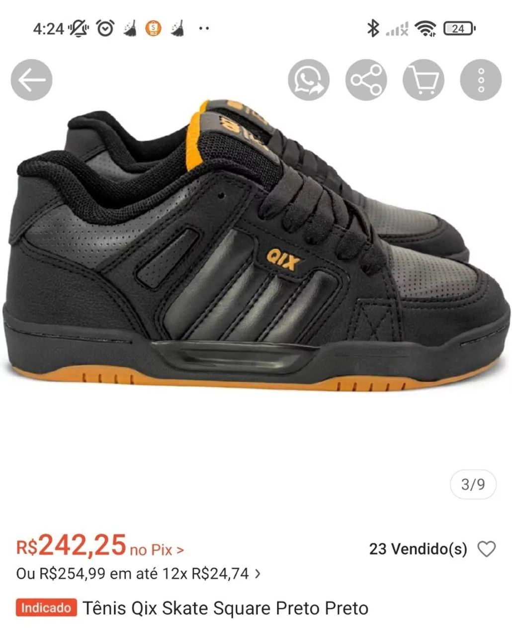 Tênis qix skate 41 - Foto 2