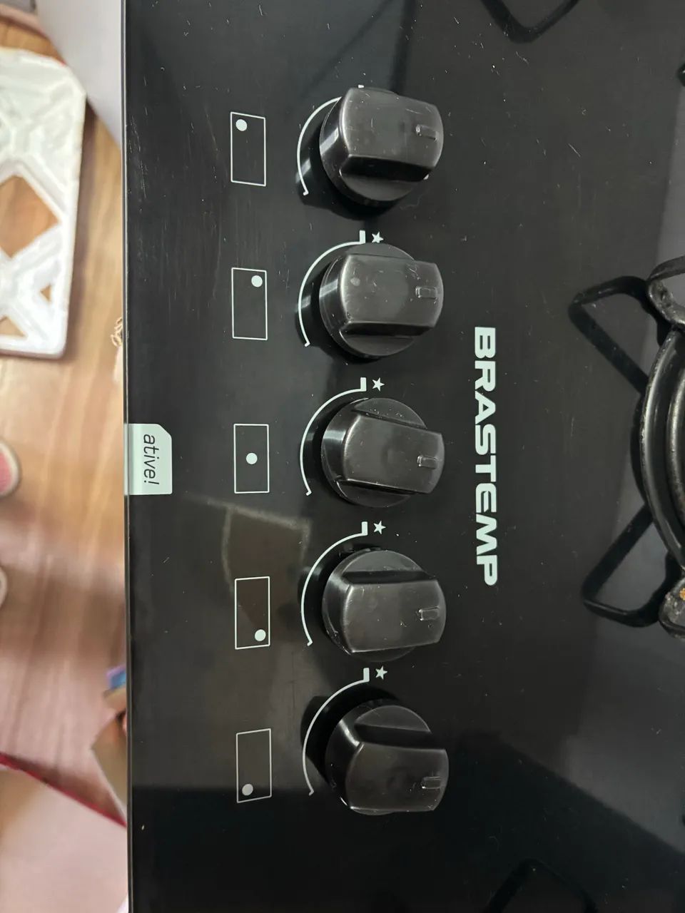 Cooktop Brastemp 5 bocas - Foto 3