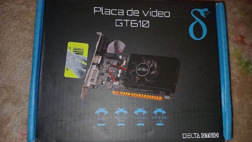 placa de video GT610 delta