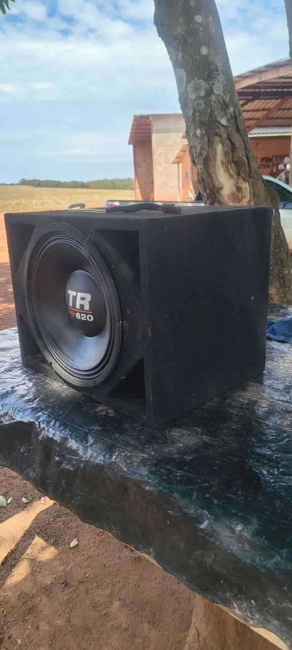 Alto falante Tr620 com caixa  - Foto 3