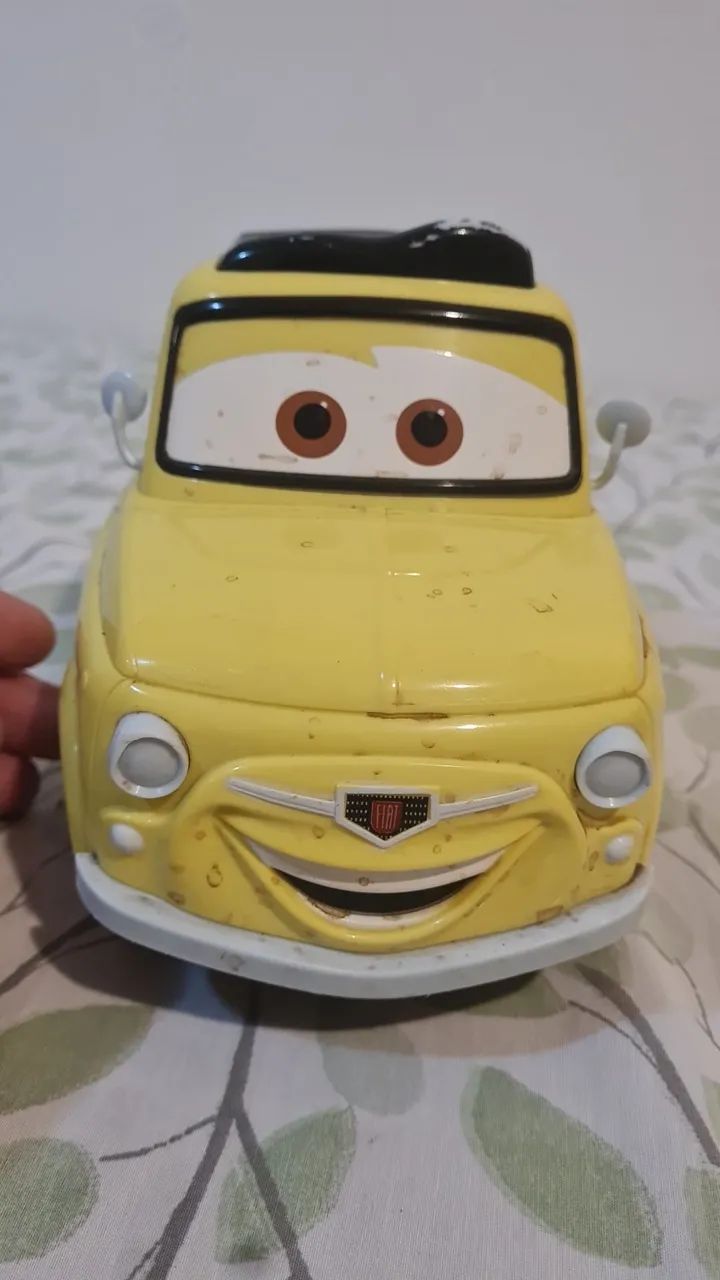 Carrinho  Luigi amarelo