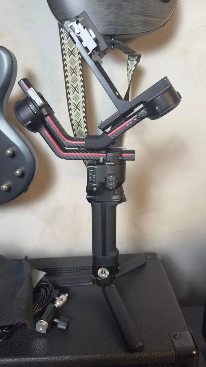 DJI Ronin RS3 Pro with additional handle and SmallRig strap