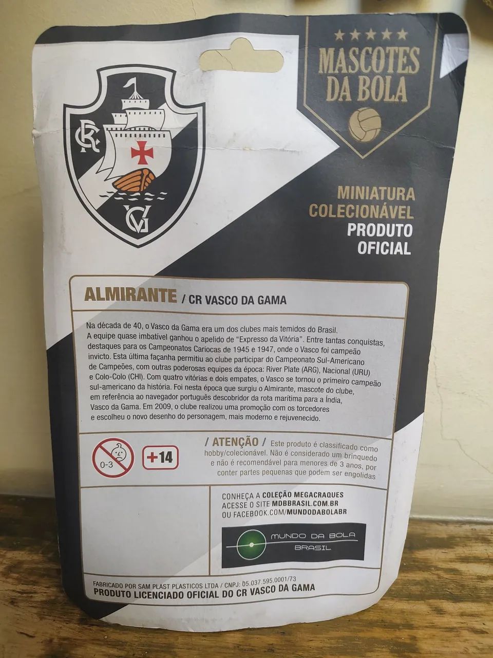 Boneco almirantinho Vasco - Foto 3