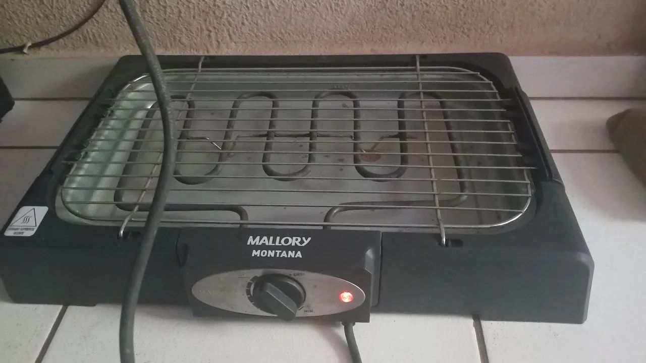 Churrasqueira elétrica mallory 