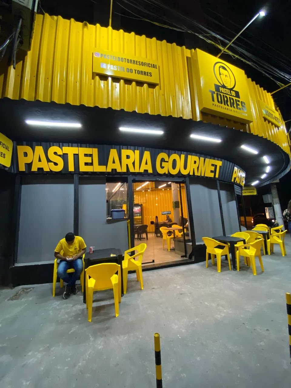 Passo ponto de pastelaria montada e faturando