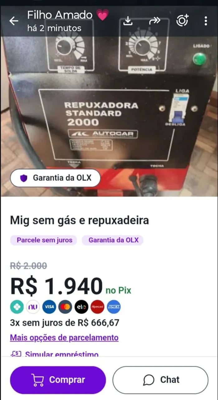 MIG gás e repuxadeira  - Foto 2