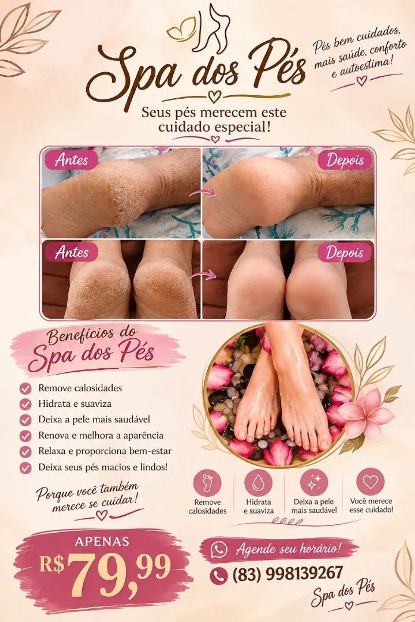 SPA dos pés 