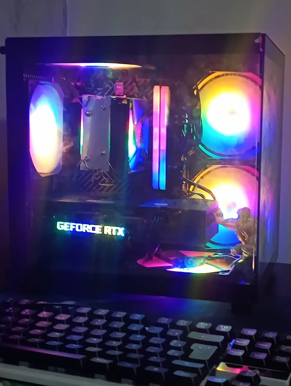 Vendo Pc gamer  RYzen 5 5500com RTX 3060   - Foto 2