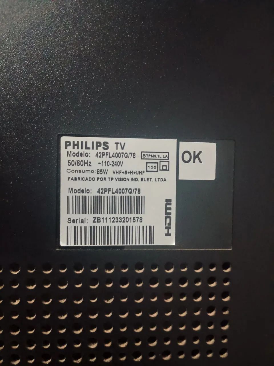 Televisão 42 polegadas Philips  - Foto 3