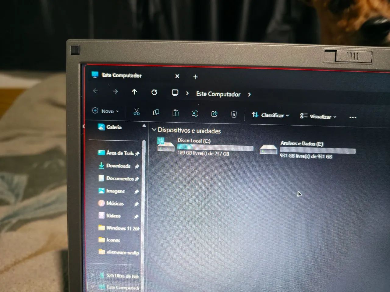 Notebook 14 polegadas compag pressario c434 i3 de 6th 4gb ssd nvme 256 e 1 HD de 1 terá 
