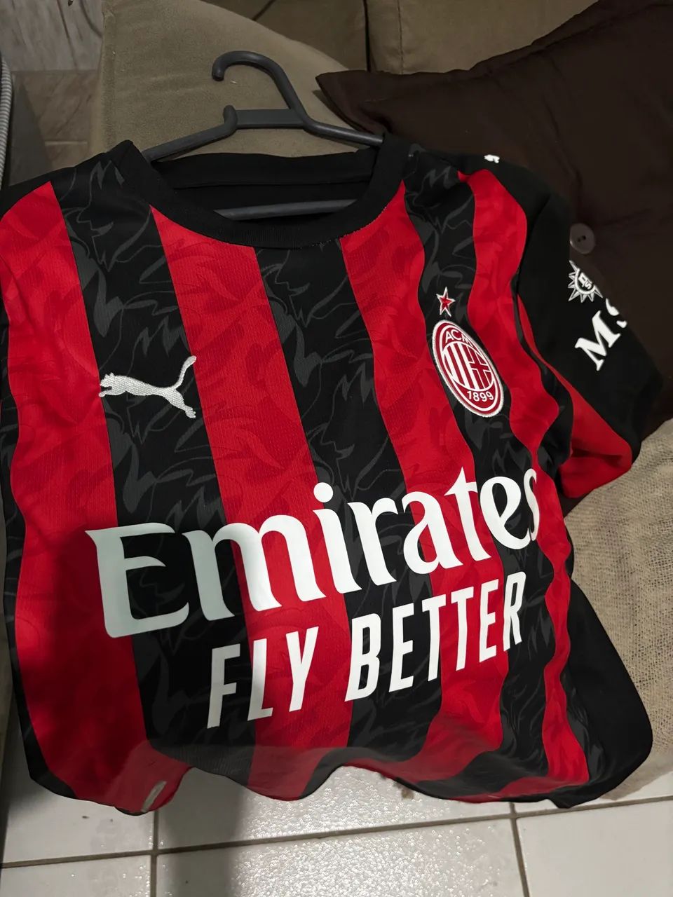 Camisa Milan - Número M 