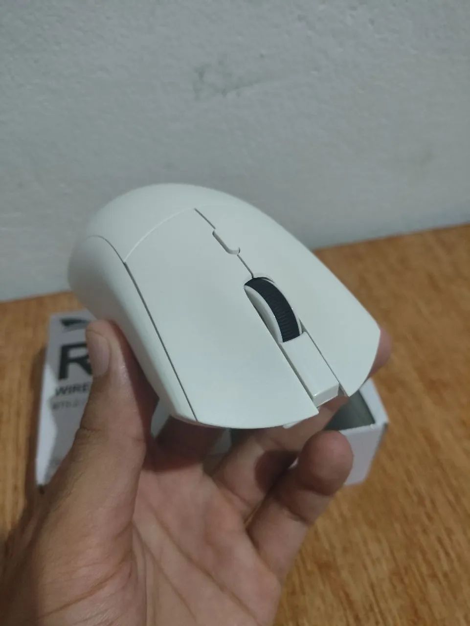 Mouse Smailwolf RS7 Branco Novo - Foto 3