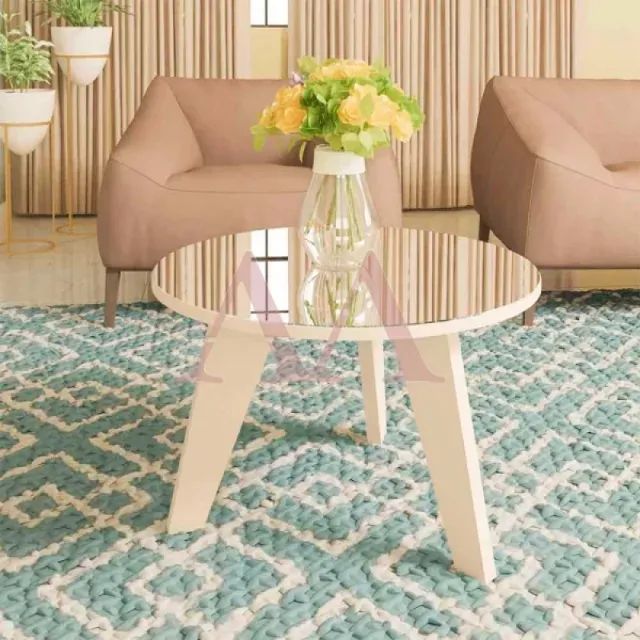 MESA CENTRO ARTELY ESPANHA OFF WHITE - Foto 3