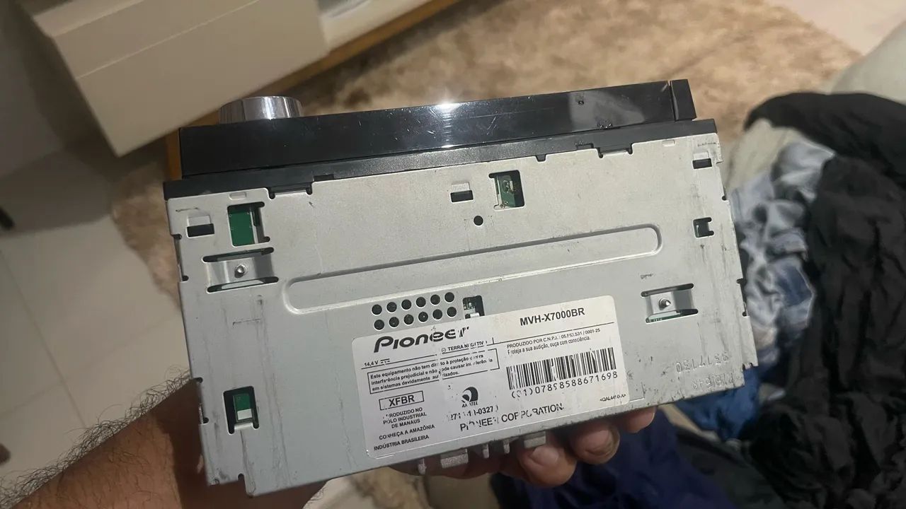 Pioneer X 7000 com USB e bluetooth  - Foto 2