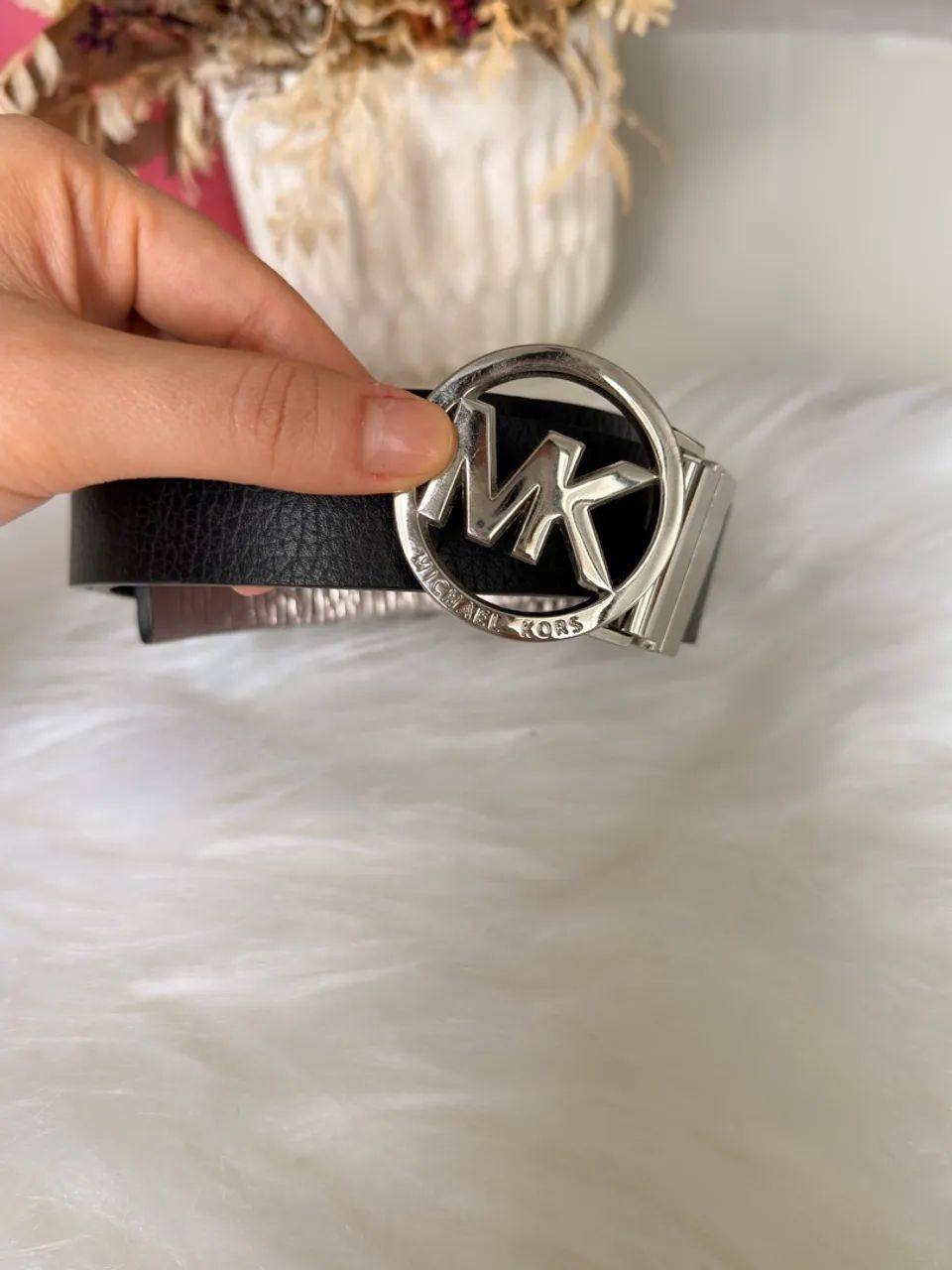 Cinto Michael Kors preto  - Foto 4