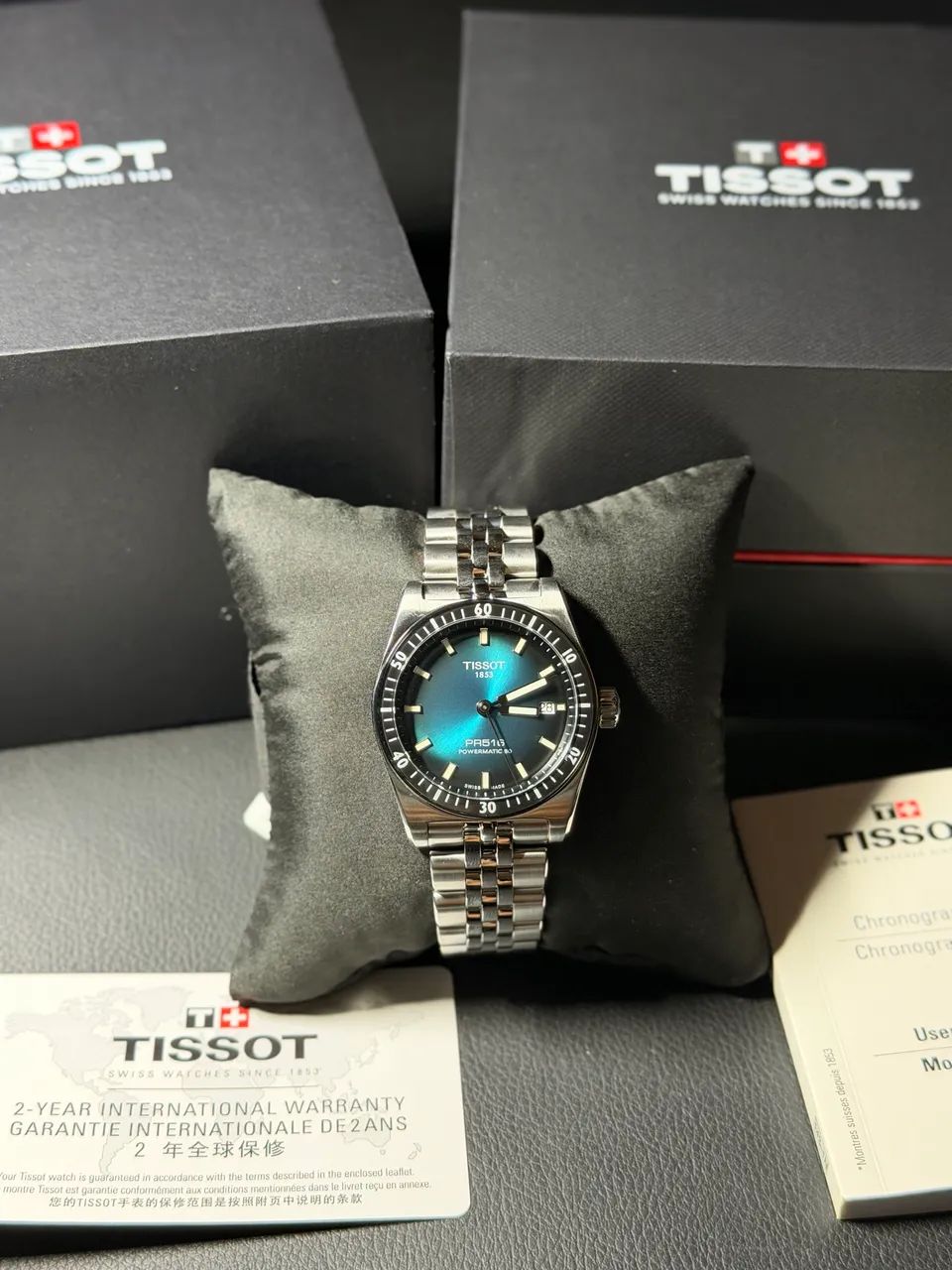 Tissot PR516 Powermatic 80 - Azul - Foto 4