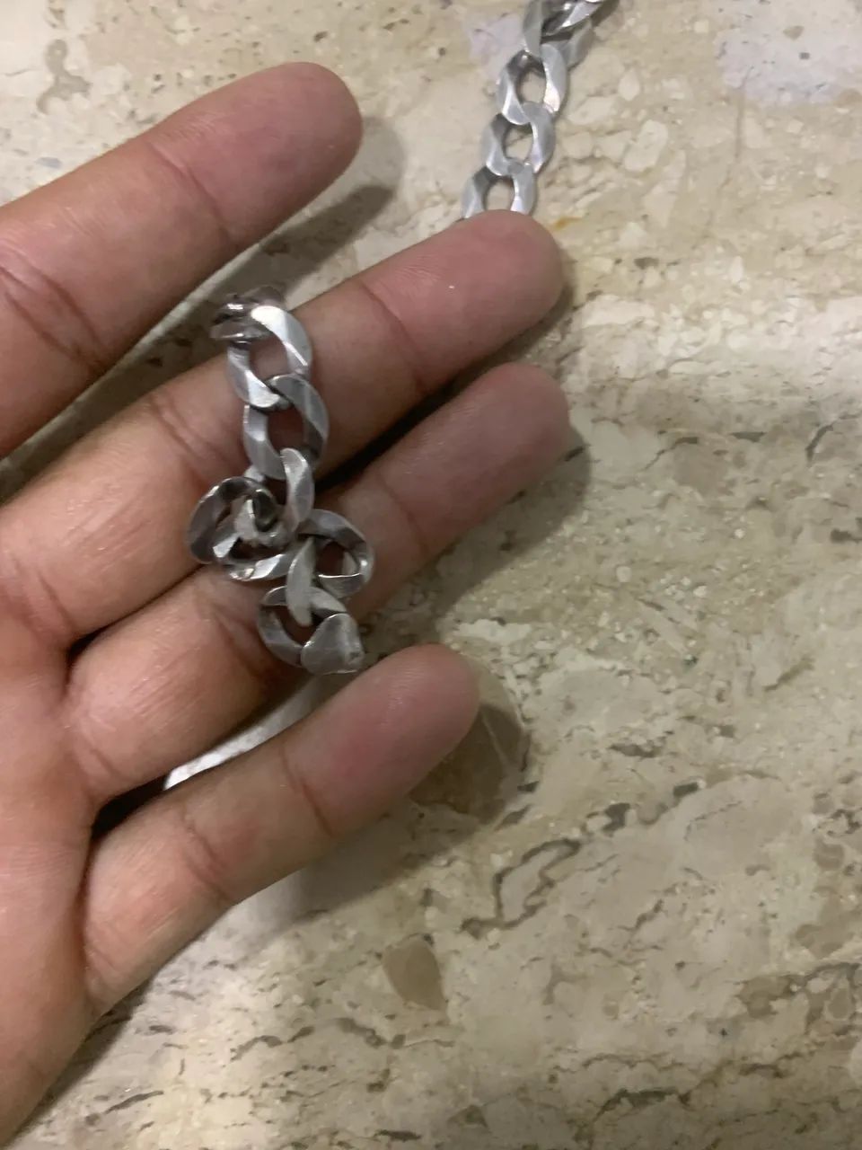 Pulseira de prata  - Foto 3