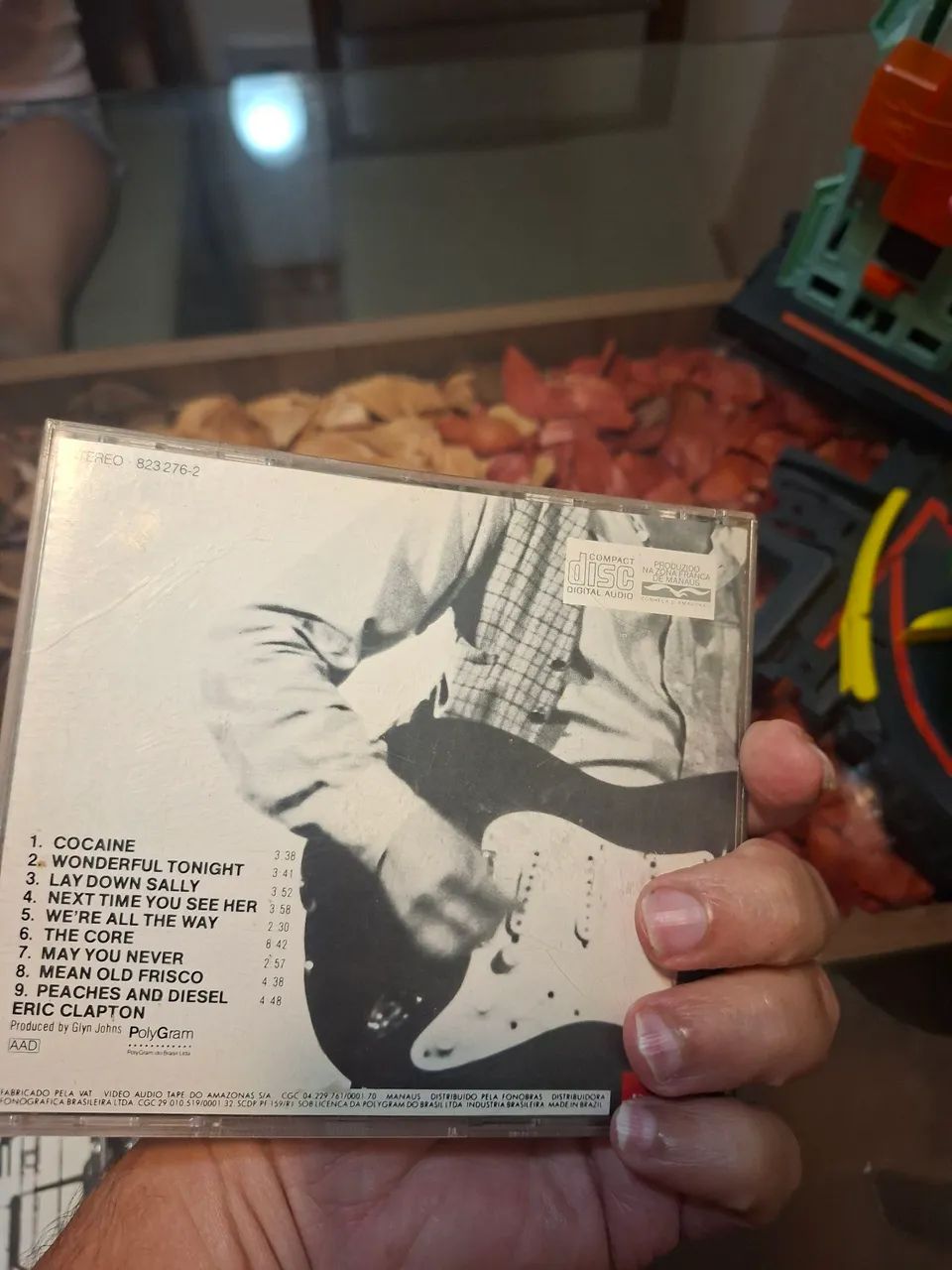Cd Musical Eric Clapton - Slowhand By Glyn Johns (Usado) - CDs