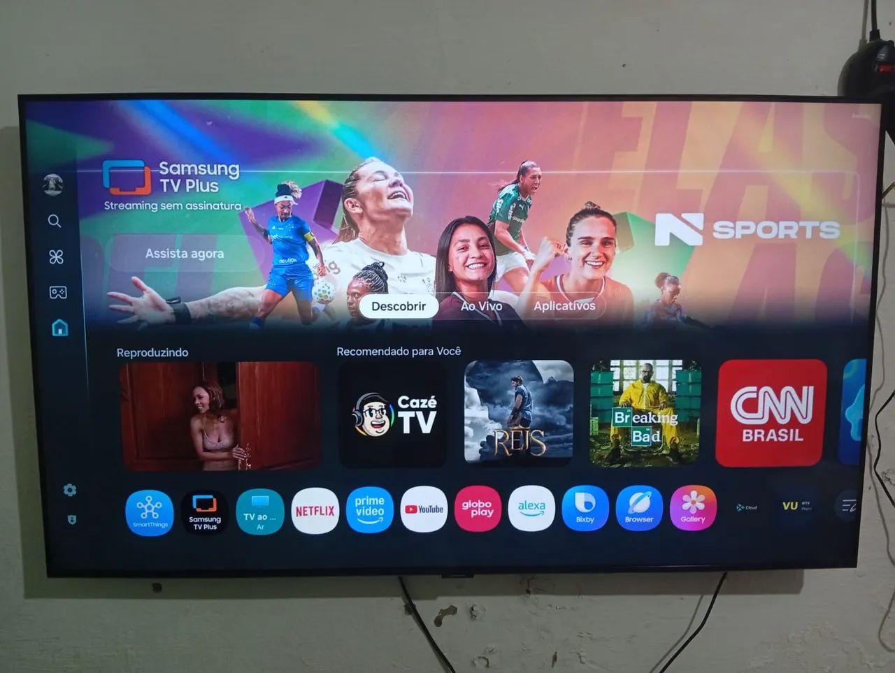 Vendo smartv Samsung 50 polegadas 4k 