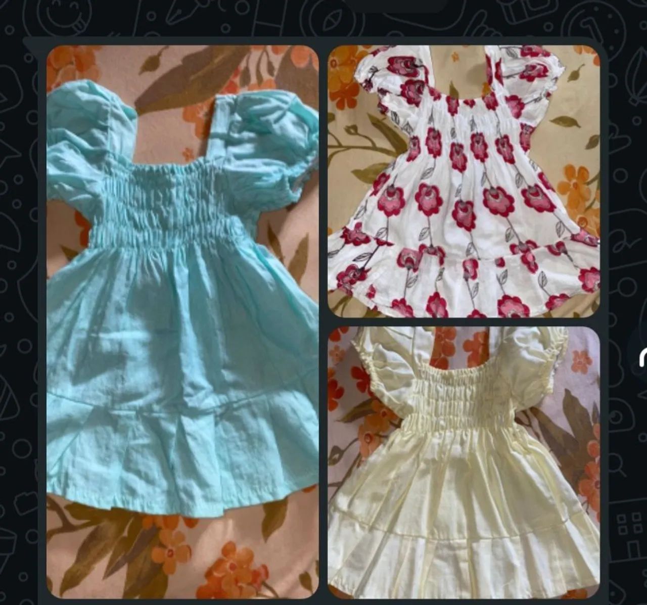 Vestidos infantil 