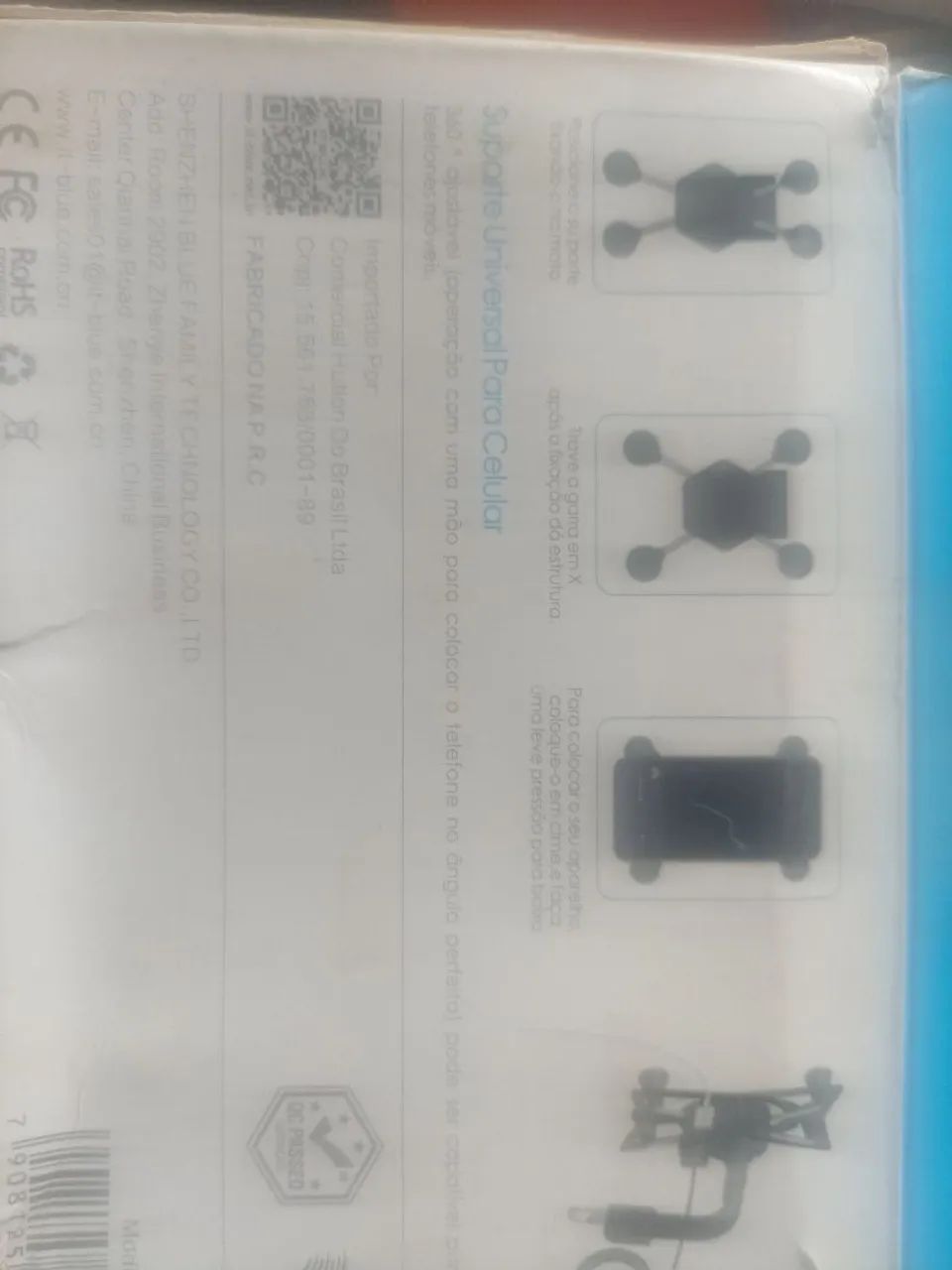 Suporte de celular com carregador para uso em motos  - Foto 2