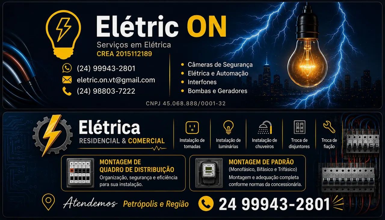Eletricista Ind. Residencial & Predial 