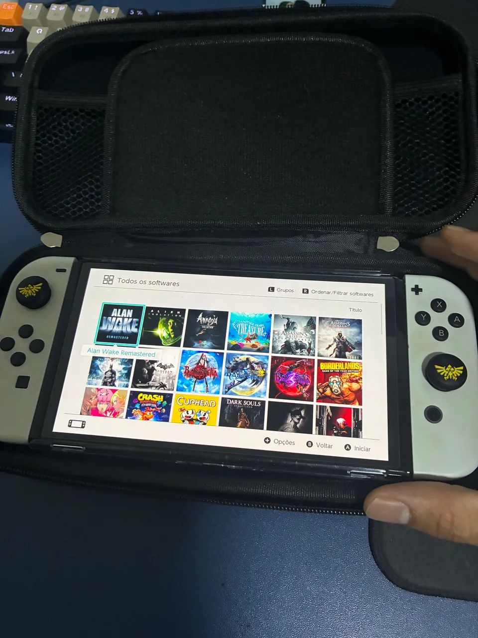 Nitendo Switch oled desbloqueado - Foto 3