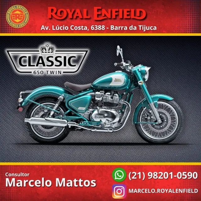 CLASSIC 650 2027 0KM (EMPLACAMENTO DE CORTESIA EM JULHO) - Marcelo