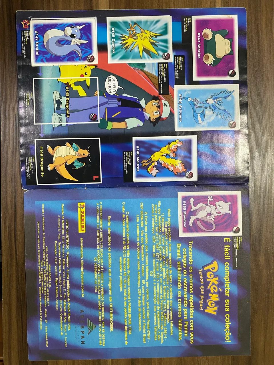 Álbum Pokémon panini antigo  - Foto 2
