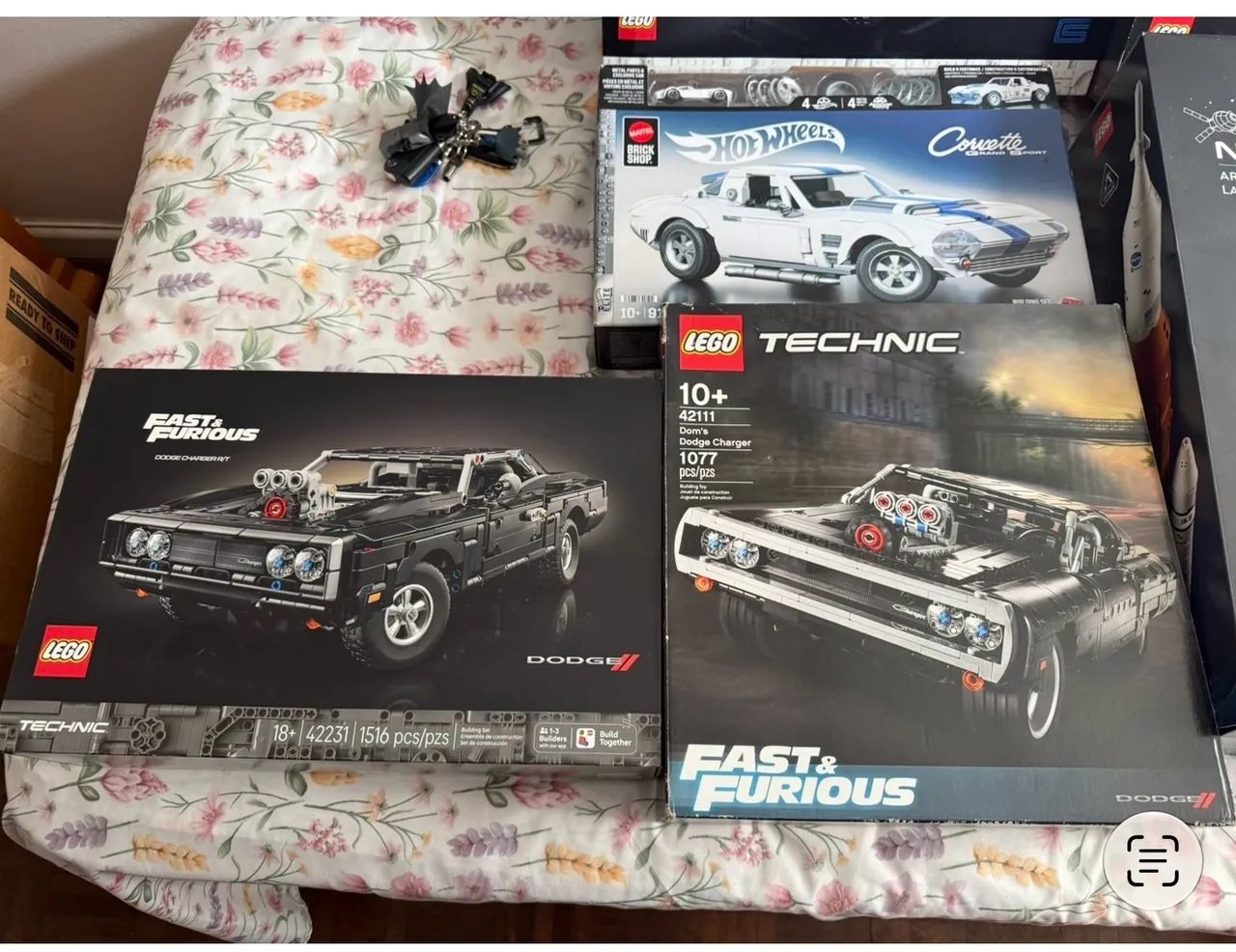 Combo sets Lego technic, F1 e Space - Foto 2