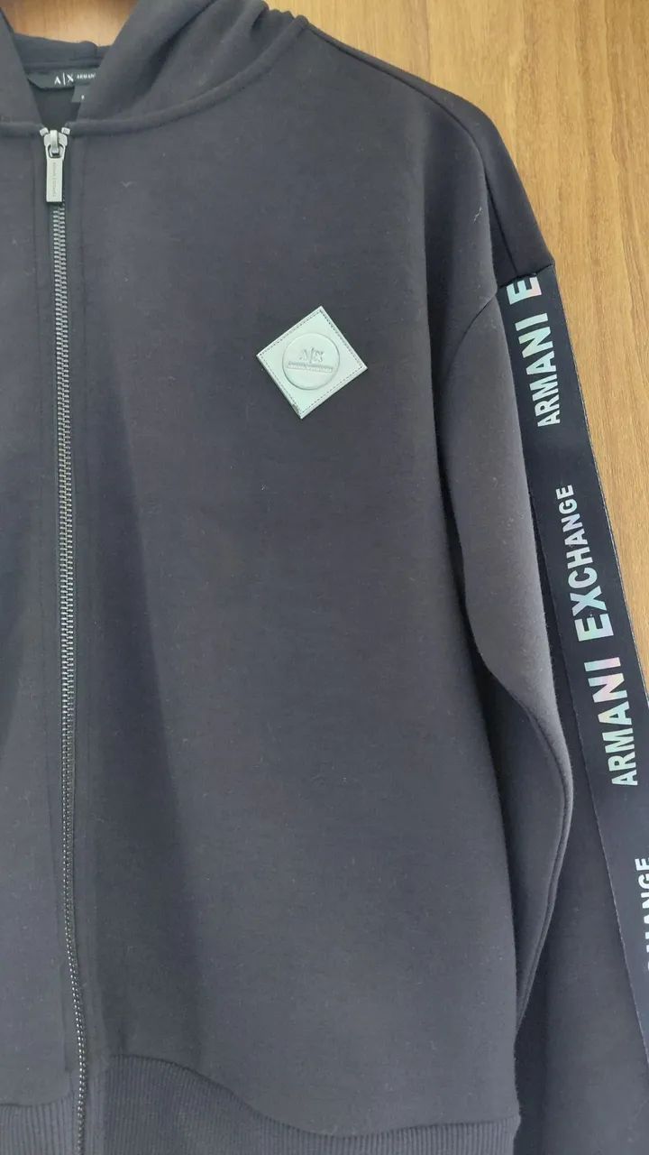 Jaqueta com capuz Armani Exchange  - Foto 3