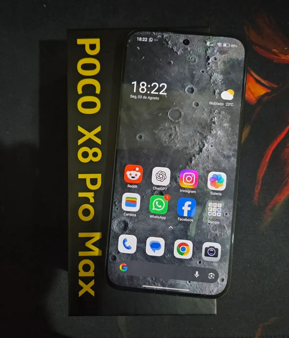 Poco X8 Pro Max 256 (ESTADO DE NOVO) - Foto 2