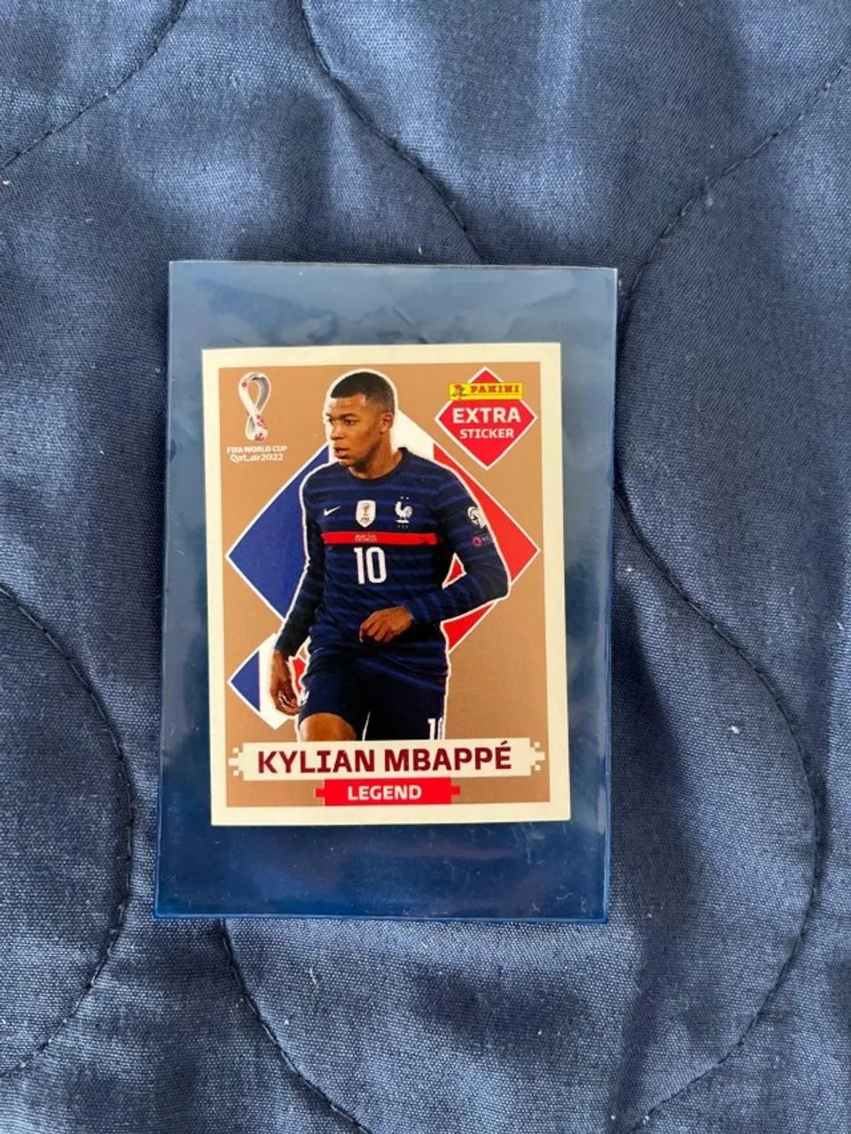Mbappé Legend Bronze Extra Sticker Copa 2022 Panini