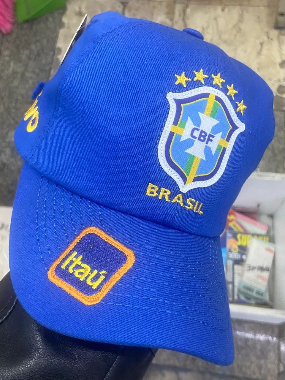Boné Brasil ITAÚ GUARANÁ NIKE