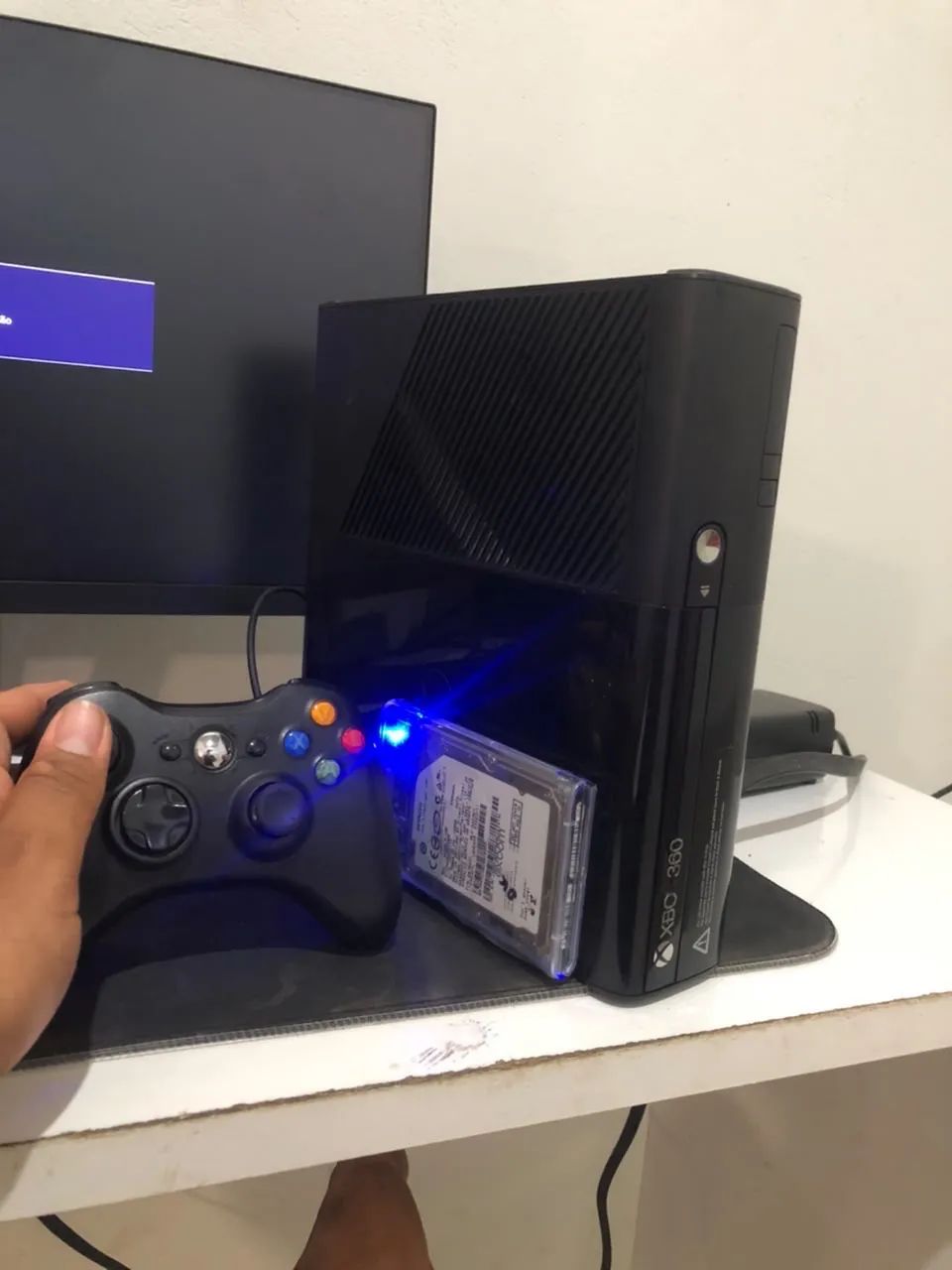 Xbox 360 desbloqueado com hd cheio de jogos 