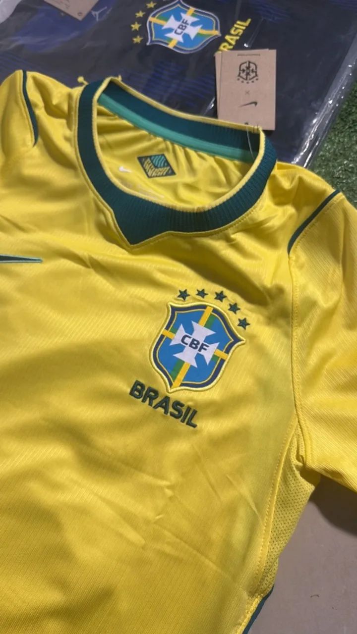 Camisa Amarela do Brasil Torcedor - M 