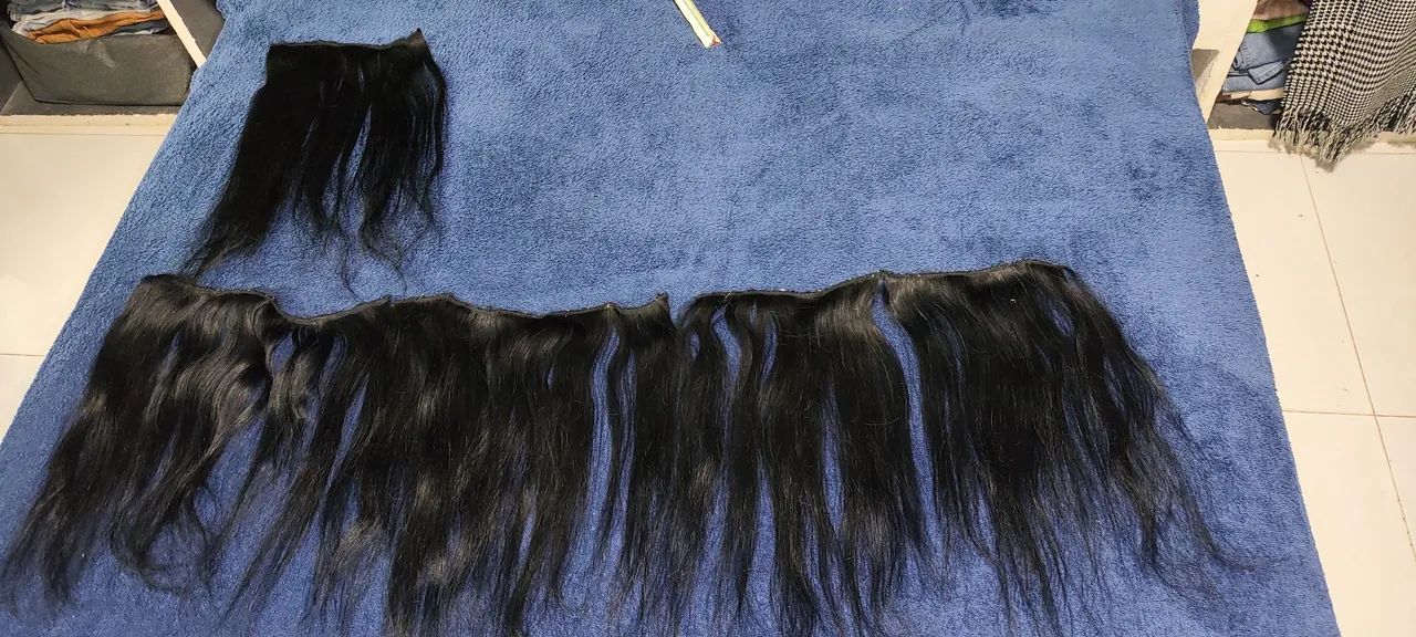 Cabelo humano 5 telas  - Foto 3