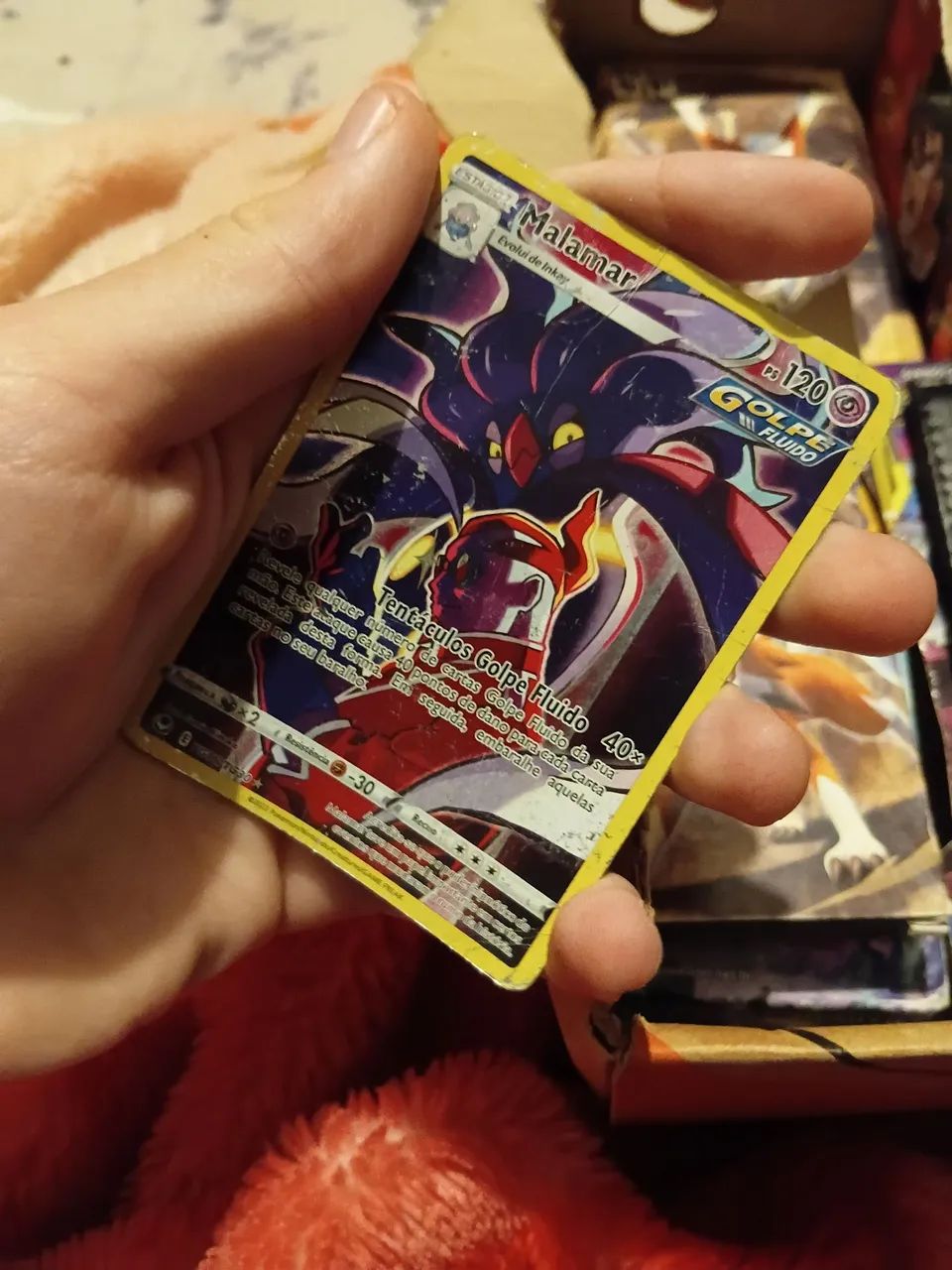 Carta Pokémon Malamar Golpe Fluido (Trainer Gallery TG06) - Foto 3