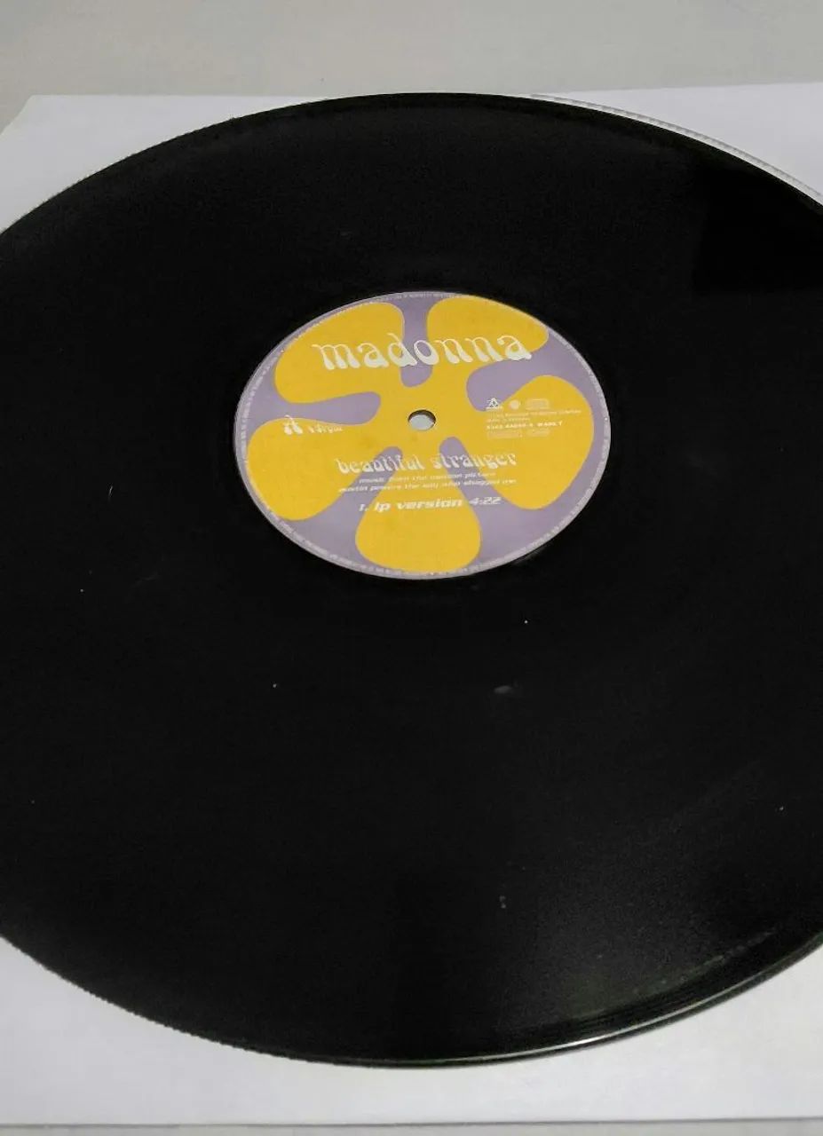 Vinil Madonna single Beautiful Stranger lp disco - Foto 5