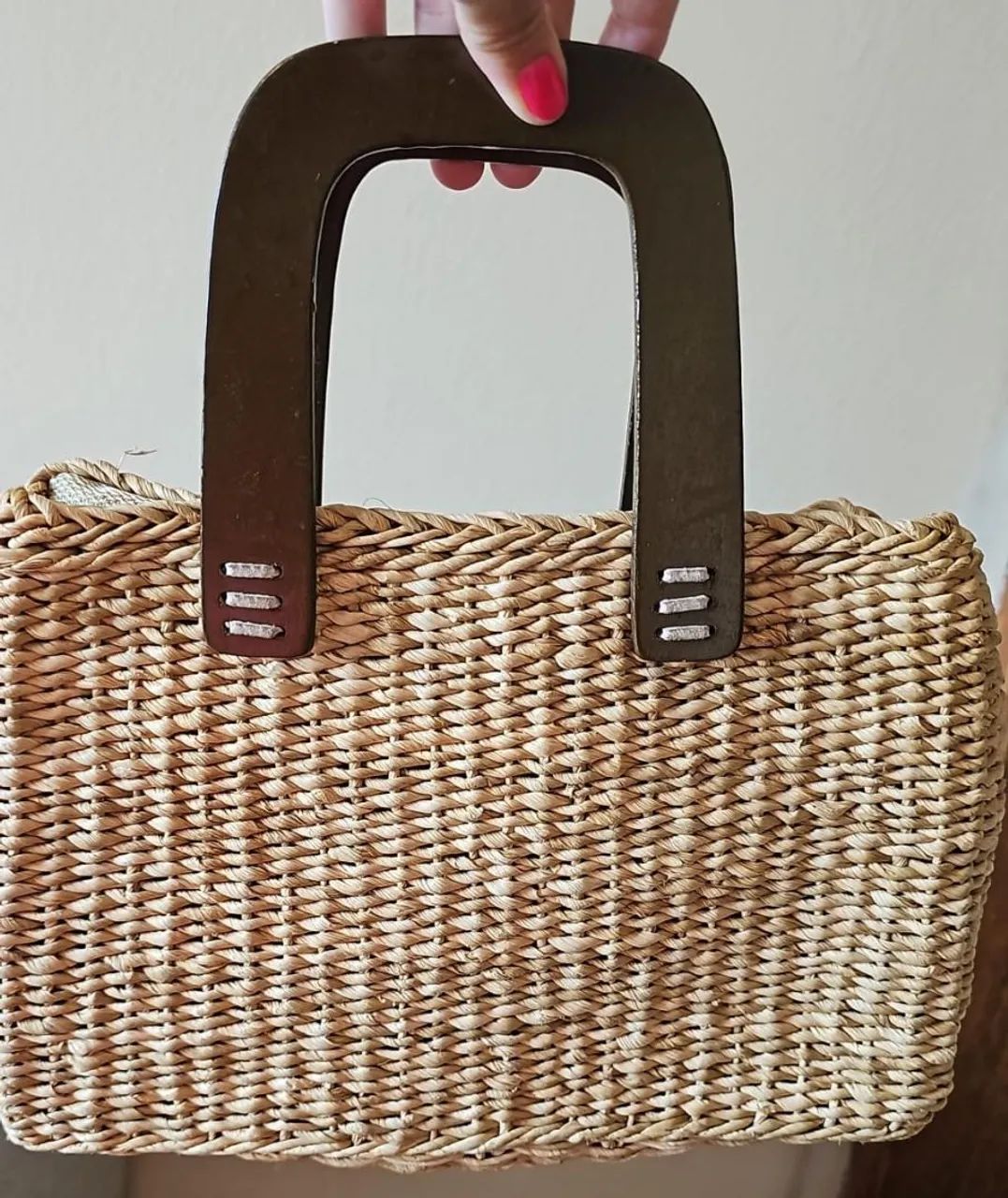 Linda Bolsa de palha!! - Foto 2