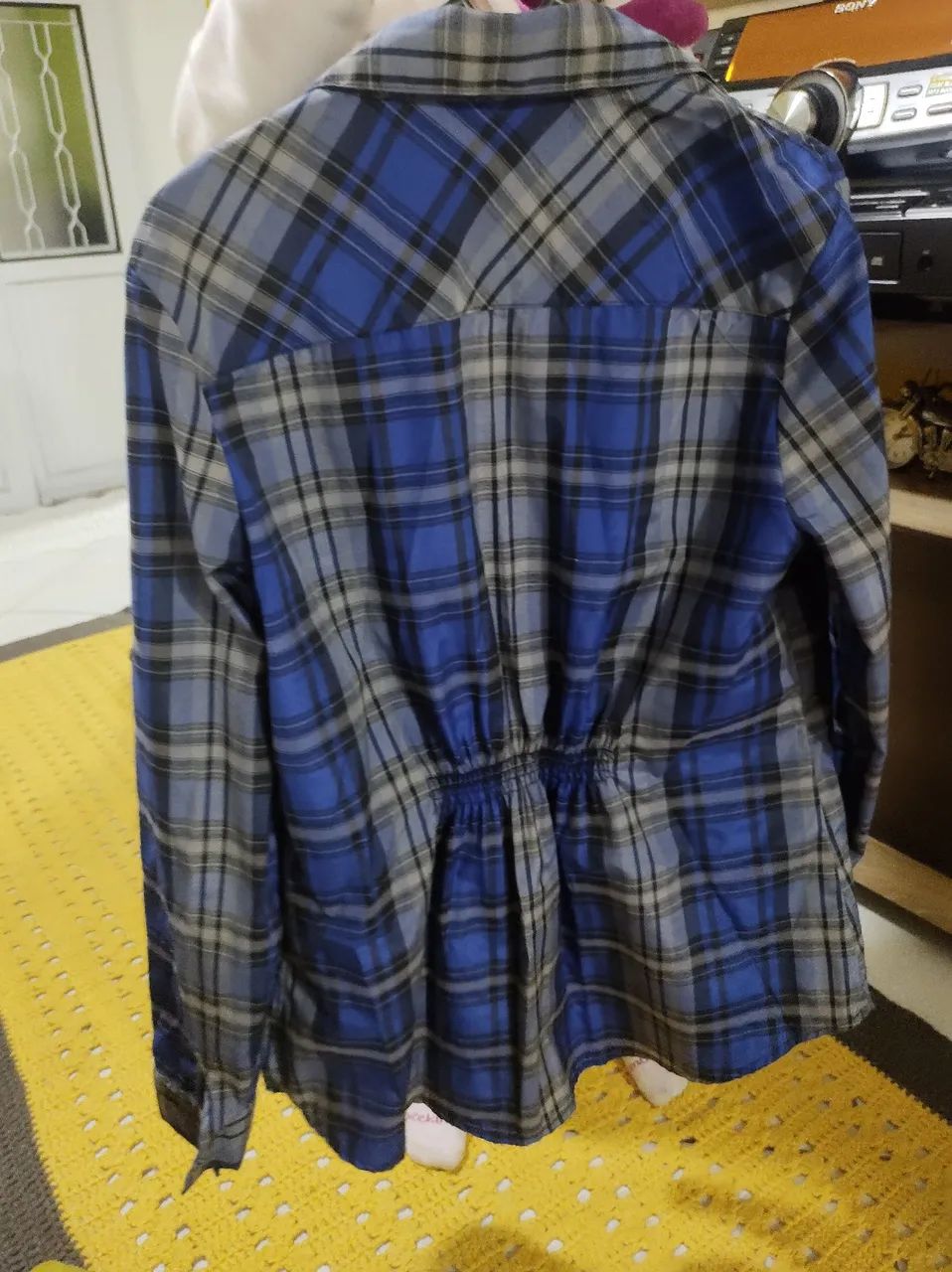 Camisa xadrez, semi nova - Foto 2