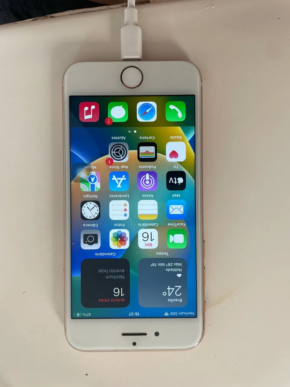 iPhone 8 64gb bateria 100% - Celulares e Smartphones - Jardim